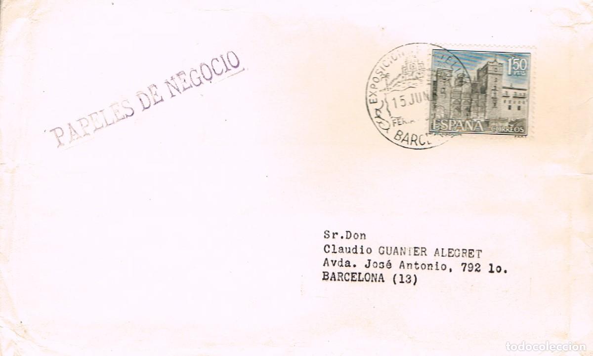 Sellos: A&Ntilde;O 1966, FERIA DE MUESTRAS DE BARCELONA - Foto 1