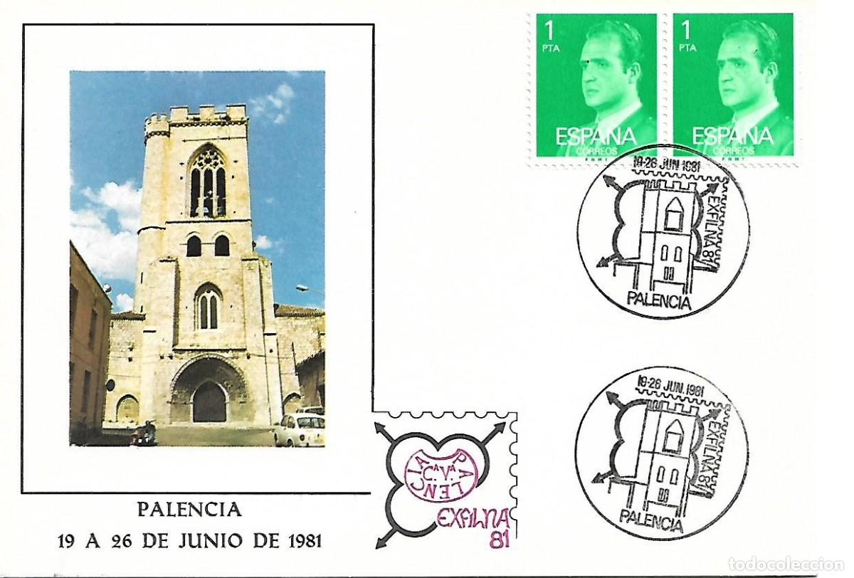 Timbres: MATASELLOS CONMEMORATIVO EXFILNA&acute;81. PALENCIA, 19-26 DE JUNIO DE 1981