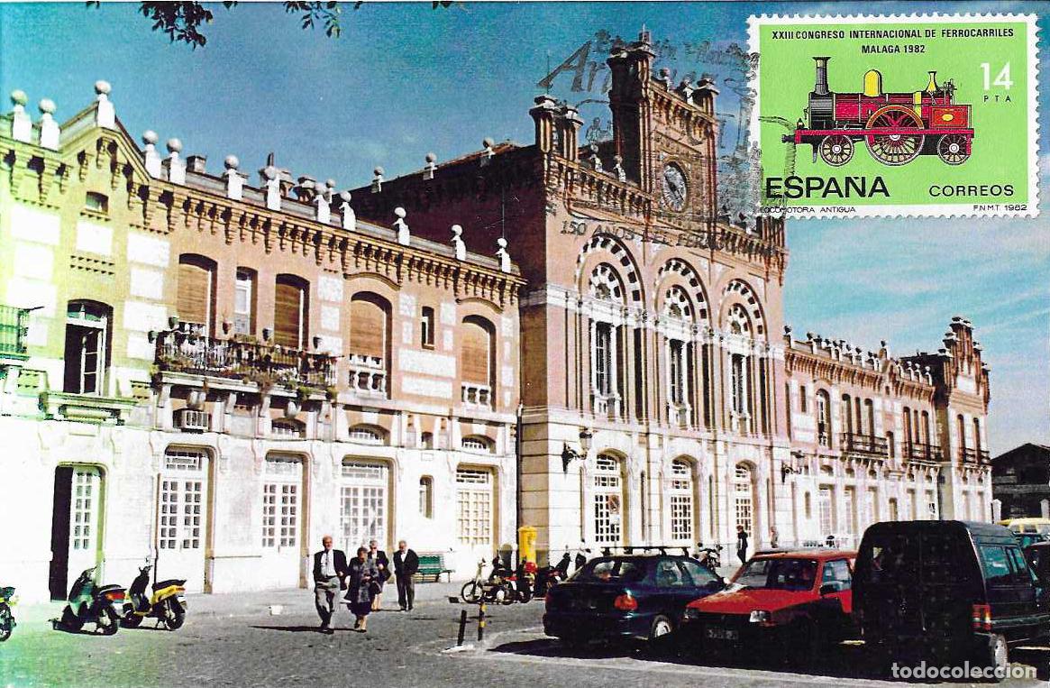 Sellos: TRENES 150 ANIVERSARIO FERROCARRIL MADRID-ARANJUEZ, ARANJUEZ 2001. MATASELLOS EN TARJETA VER REVERSO