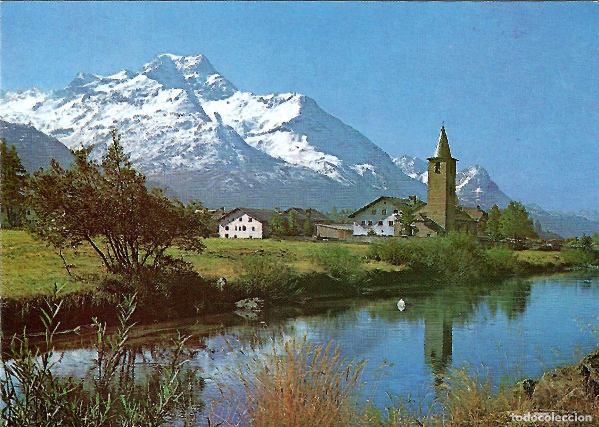 Sellos: TARJETA DOBLE CON PRESENTACI&Oacute;N SELLO DE SUIZA A&Ntilde;O 1977