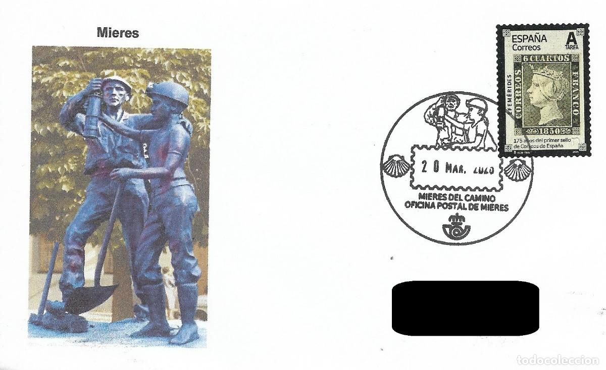 Sellos: ESPA&Ntilde;A. MATASELLOS ESPECIAL. MINERIA. MIERES (ASTURIAS). 2026