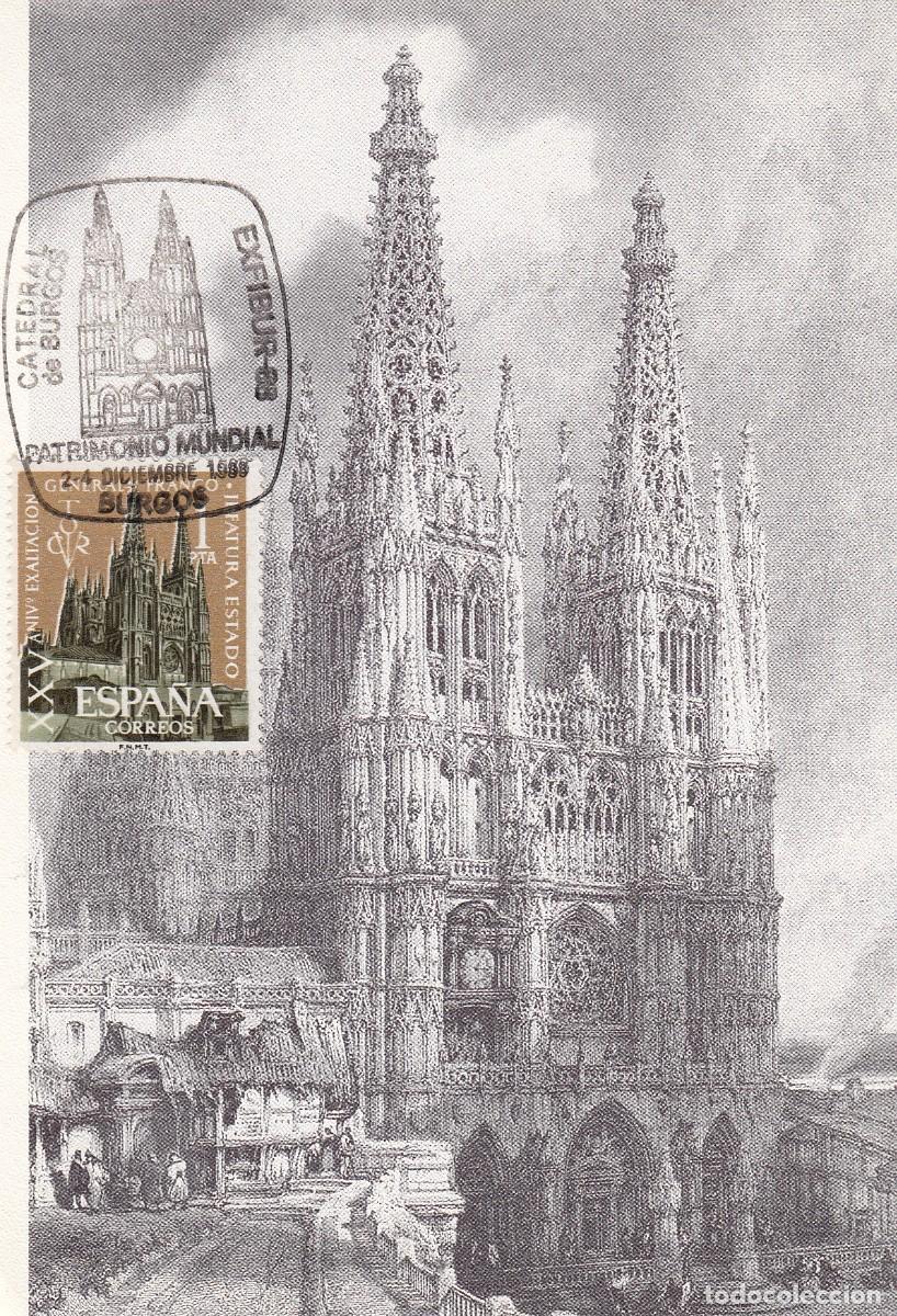 Stamps: 1988 MATASELLOS EXFILBUR 88 - CATEDRAL DE BURGOS EN M&Aacute;XIMA