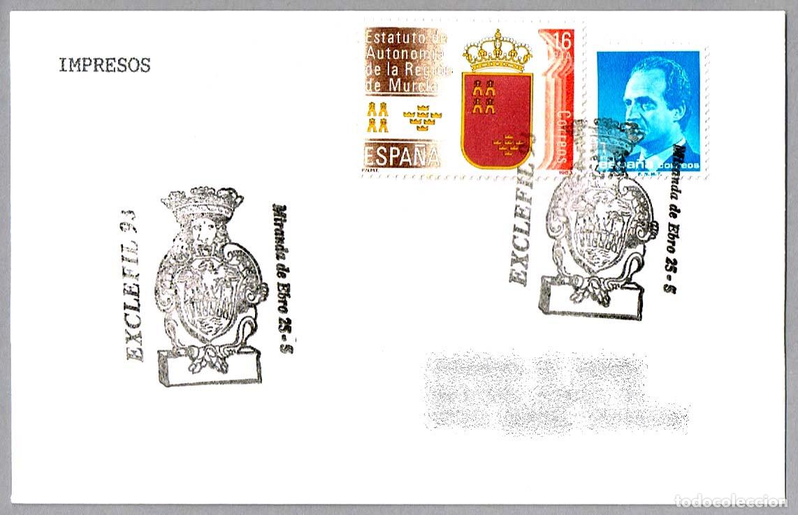 Sellos: Matasellos EXCLEFIL'93. Miranda de Ebro, Burgos, 1993
