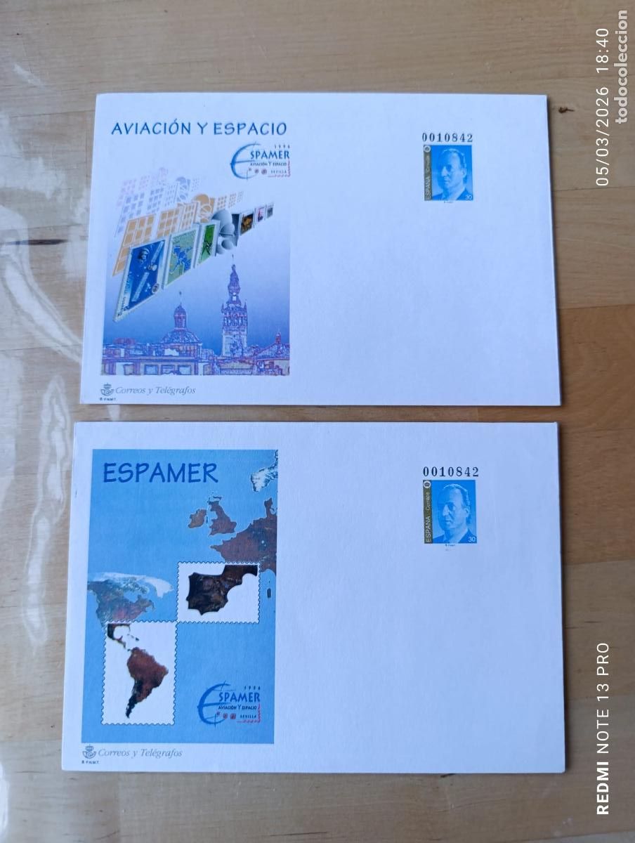 Sellos: SOBRES.ESPAMER.AVIACION Y ESPACIO.