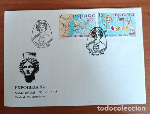 Sellos: Exposici&oacute;n Filat&eacute;lica EXPOIBIZA 94 / n&ordm; 118 - Edic. limitada a 500