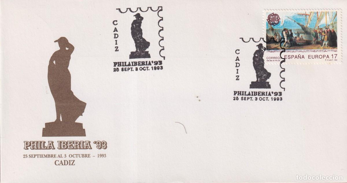Sellos: CADIZ 1993 - SOBRE PHILAIBERIA 93