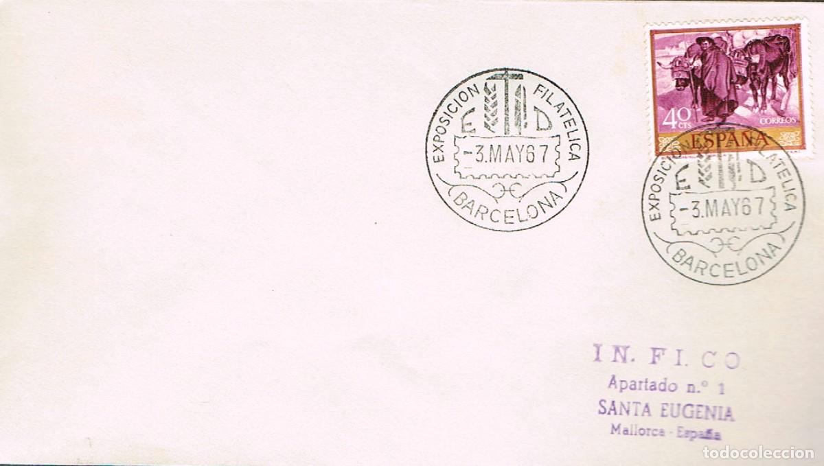 Sellos: A&Ntilde;O 1967, PRIMERA EXPOSICION FILATELICA DE LA OBRA SINDICAL DE EDUCACION Y DESCANSO