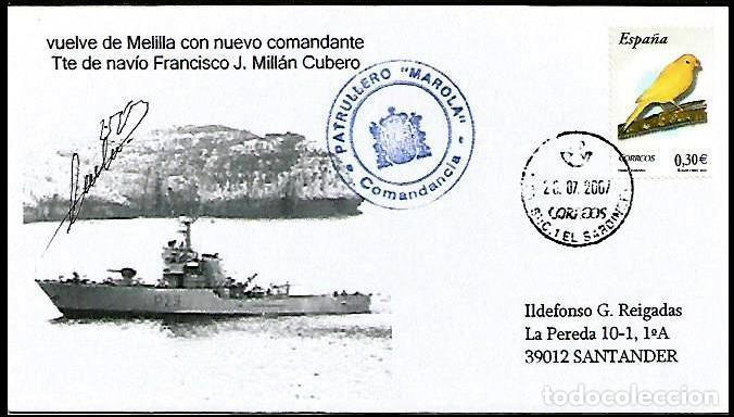 Sellos: ARMADA 2007 PATRULLERO MAROLA FIRMADO