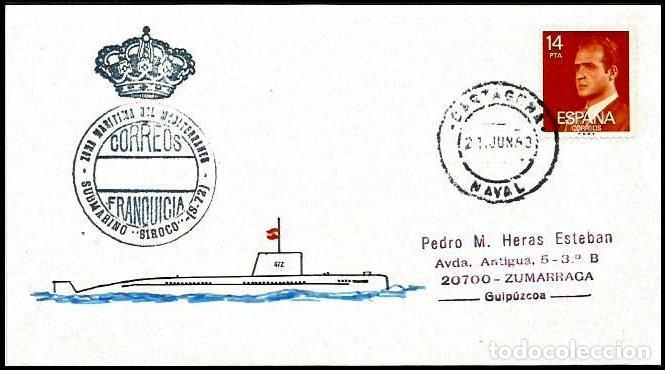 Sellos: ARMADA 1983 SUBMARINO SIROCO