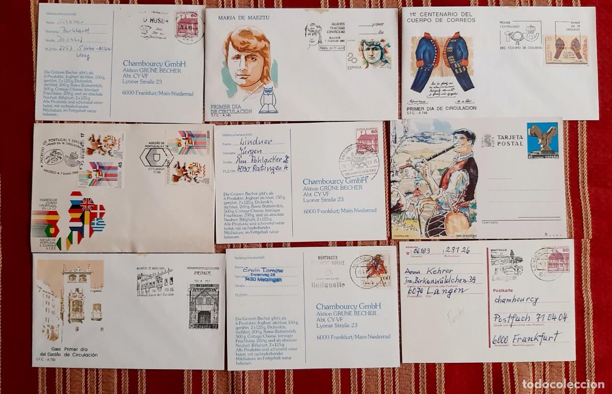 Francobolli: LOTE DE SPD Y TARJETAS POSTALES
