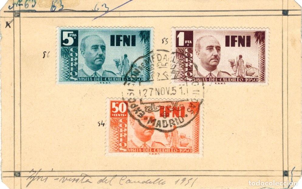 Selos: SC57 Entero postal no circulado IFNI a&ntilde;o 1951 v.c. 41 &euro;