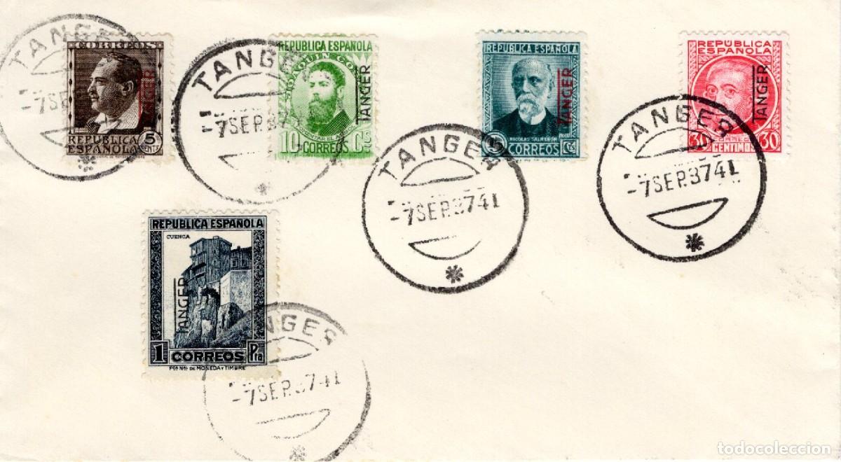 Stamps: SC240 raro SPD con matasello TANGER