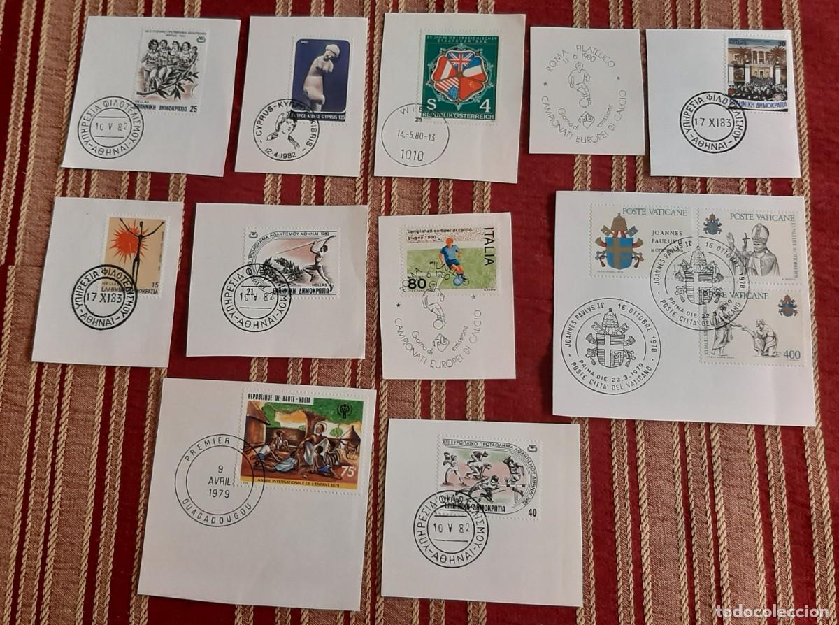 Selos: LOTE DE SELLOS Y MATASELLOS ESPECIALES