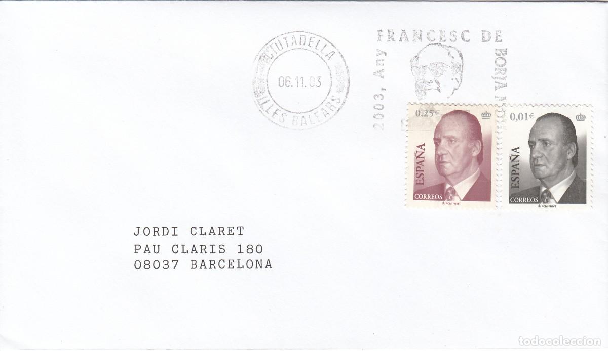 Sellos: MATASELLOS FRANCESC DE BORJA MOLL - CIUTADELLA - 2003
