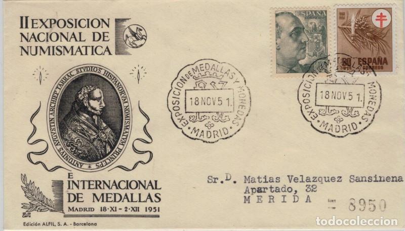 Sellos: FA7407. HISTORIA POSTAL. Conjunto de 3 sobres cancelados con matasellos especiales