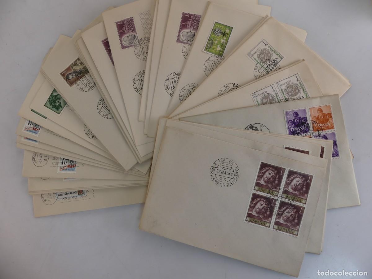 Sellos: COLECCION LOTE DE 50 SOBRES PRIMER DIA DE EMISION