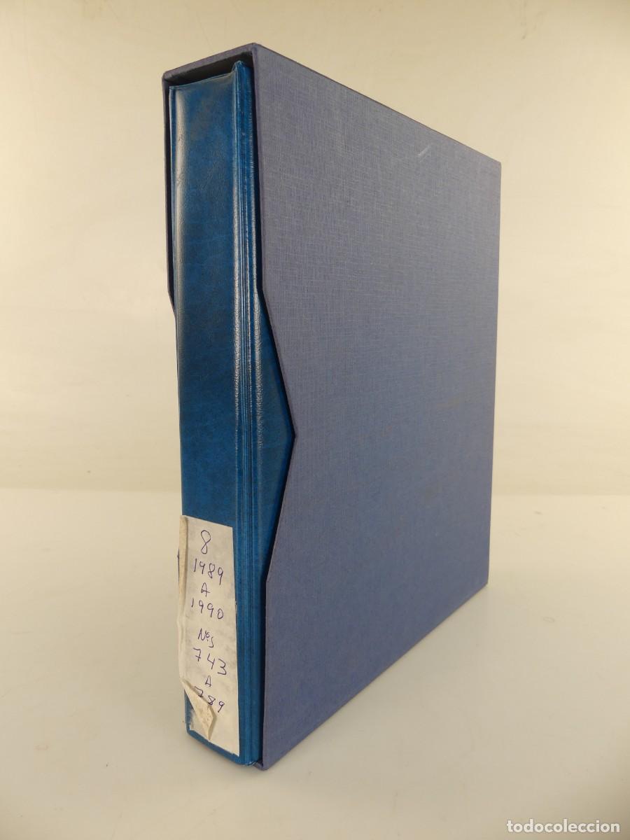 Sellos: ALBUM CON COLECCION DE SOBRES FILATELICOS