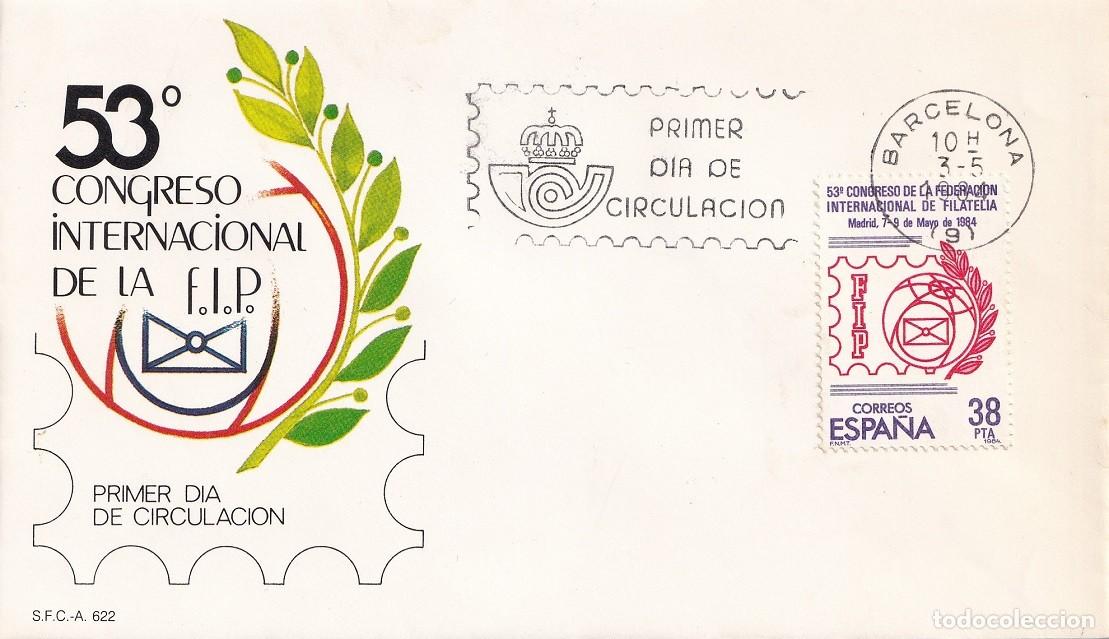 Sellos: SPD Barcelona 1984 - 53&ordm; Congreso Internacional de la F.I.P. - Federaci&oacute;n Internacional de Filatelia
