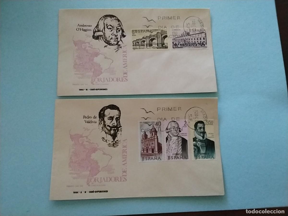 Sellos: Sobres primer dia Espa&ntilde;a - Foto 1
