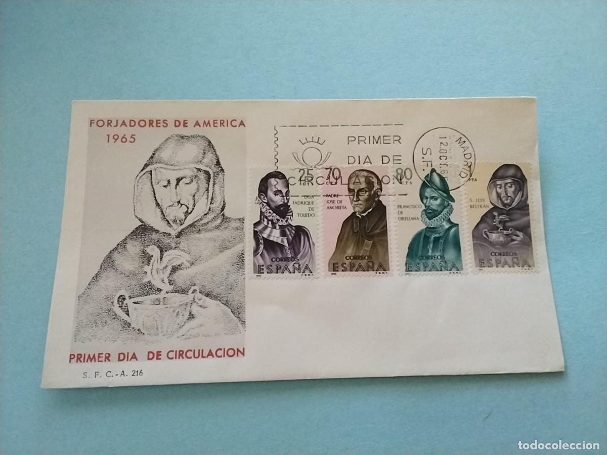 Sellos: Sobres primer dia Espa&ntilde;a - Foto 1