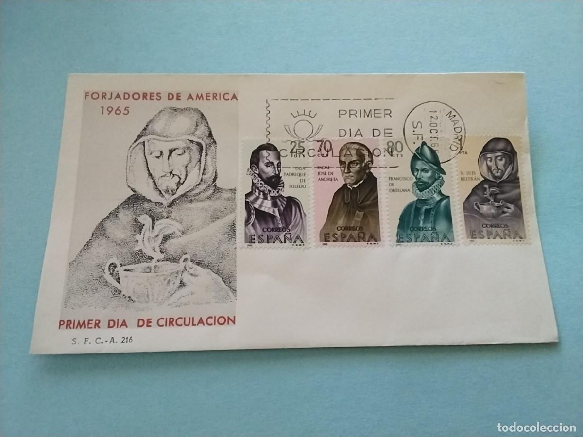 Sellos: Sobres primer dia Espa&ntilde;a - Foto 1