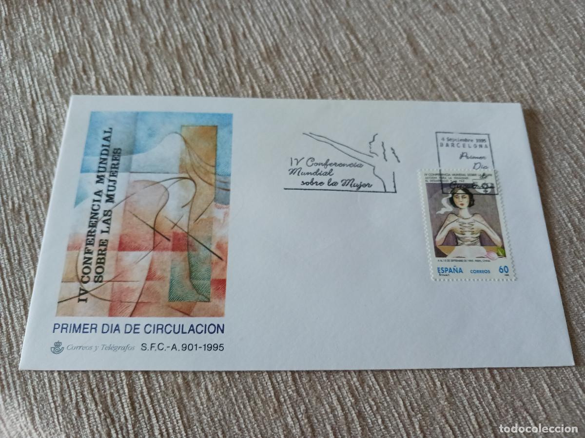 Sellos: sobre primer dia de emision, CONFERENCIA MUNDIAL SOBRE LAS MUJERES. 1995