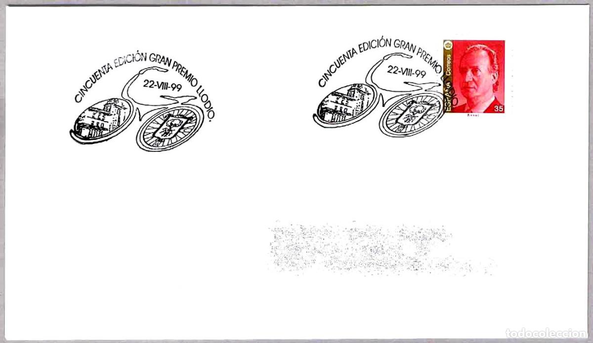 Sellos: Matasellos 50 EDICION GRAN PREMIO LLODIO - CICLISMO. Llodio, Alava, 1999