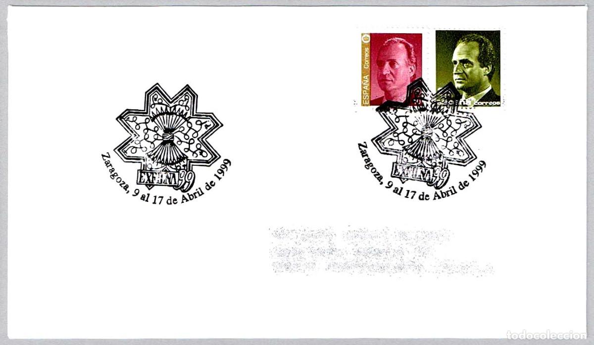 Sellos: Matasellos EXFILNA 99. Zaragoza, Aragon, 1999