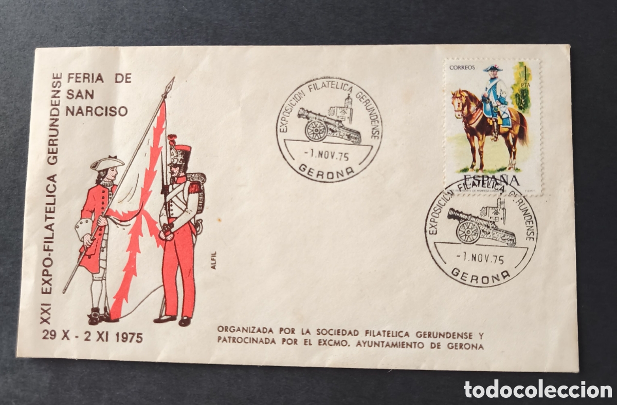 Sellos: Sello Expo- filat&eacute;lica gerundense