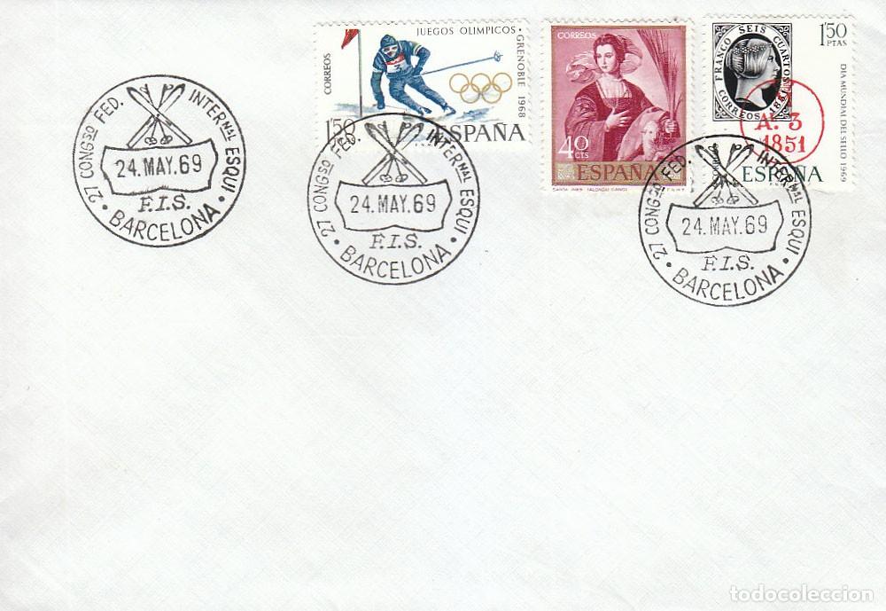 Selos: A&Ntilde;O 1969, ESQUI, CONGRESO DE LA FEDERACION INTERNACIONAL