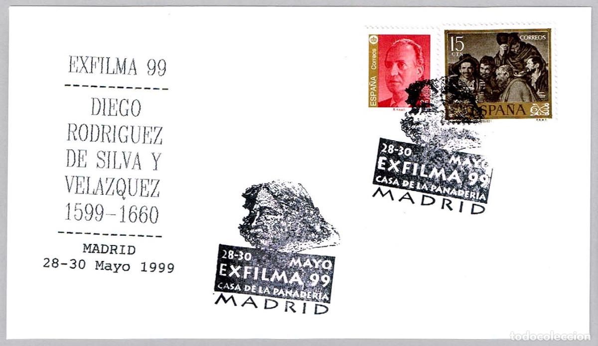 Selos: Matasellos VELAZQUEZ - Exfilma'99. Madrid 1999