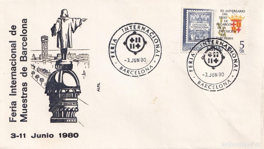 Stamps: SPD Alfil Barcelona 1980 - Feria Internacional de Muestras de Barcelona - Matasellos especiales