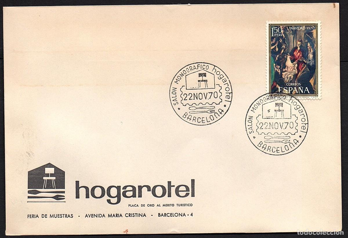 Sellos: SOBRE CONM. HOGAROTEL 1970