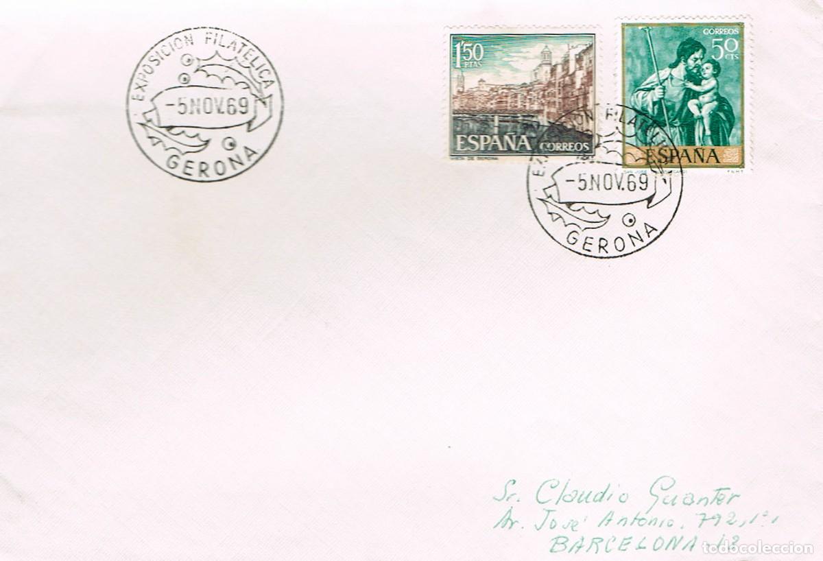 Sellos: A&Ntilde;O 1969, GERONA, EXPOSICION FILATELICA DE NAVIDAD