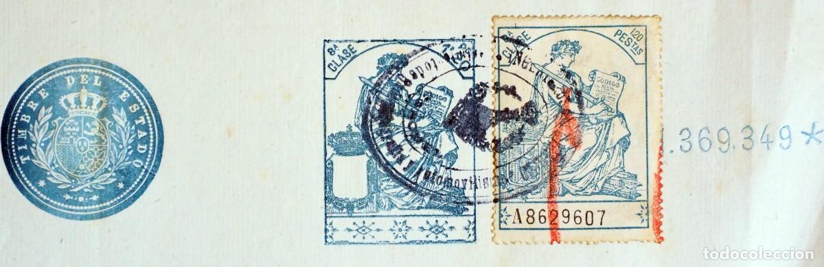 Sellos: ANTIGUO TIMBRE/POLIZA