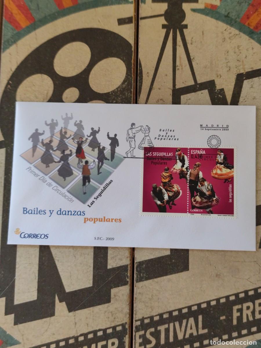 Sellos: 6 Bailes y Danzas populares La Seguidillas 14/9/09 Sobre primer d&iacute;a