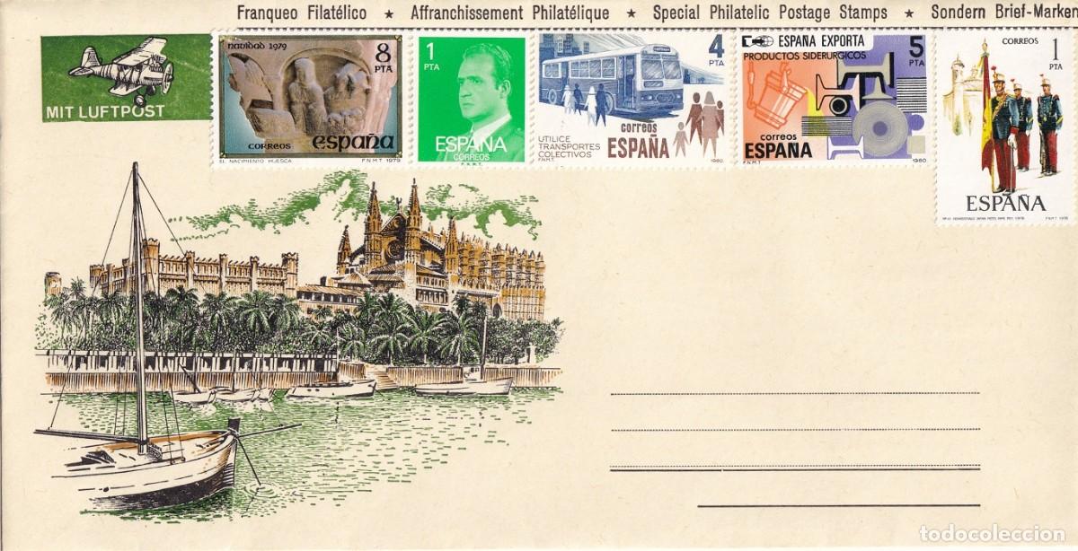 Timbres: Sobre Cofiba ( Comercial Filat&eacute;lica Balear ) - Palma de Mallorca - Turismo - Islas Baleares
