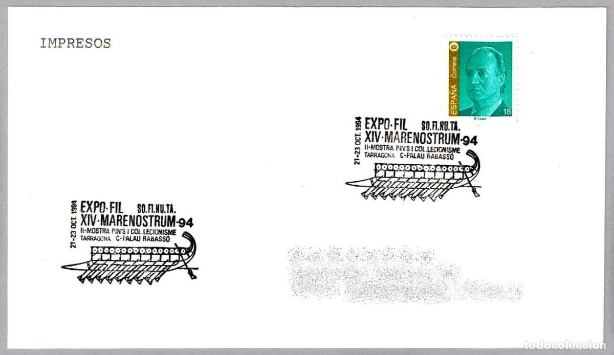 Sellos: Matasellos EXPO FIL. XIV MARENOSTRUM'94. Tarragona 1994