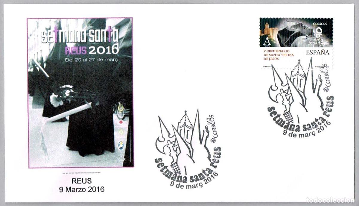 Sellos: Matasellos SEMANA SANTA REUS 2016