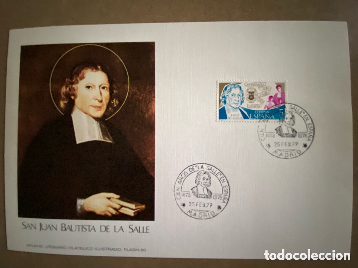 Sellos: CENTENARIO DE LA SALLE EN ESPA&Ntilde;A. 1979. - Foto 4
