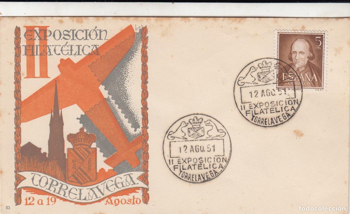 Sellos: MATASELLOS EXPOSICI&Oacute;N FILAT&Eacute;LICA TORRELAVEGA - 1951