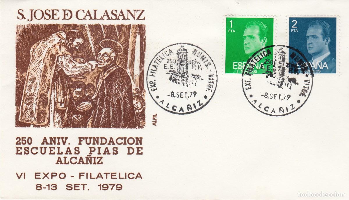 Sellos: MATASELLOS ANIV. FUNDACI&Oacute;N ESCUELAS P&Iacute;AS - ALCA&Ntilde;IZ - 1979