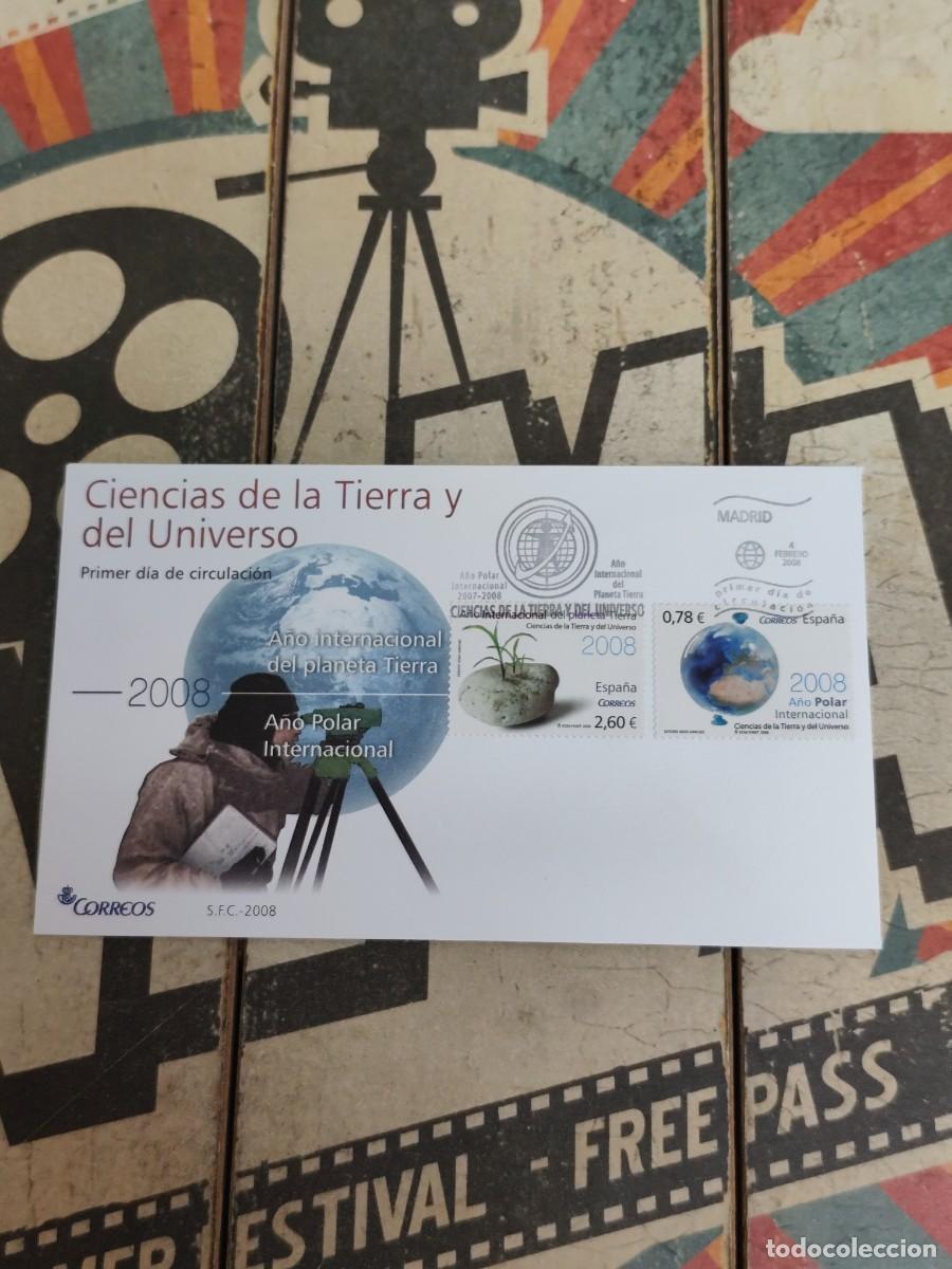 Sellos: 380 Ciencias de la Tierra y del Universo 4/2/08 Sobre primer d&iacute;a
