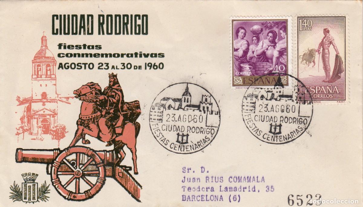 Sellos: MATASELLOS FIESTAS CENTENARIAS . CIUDAD RODRIGO - 1960