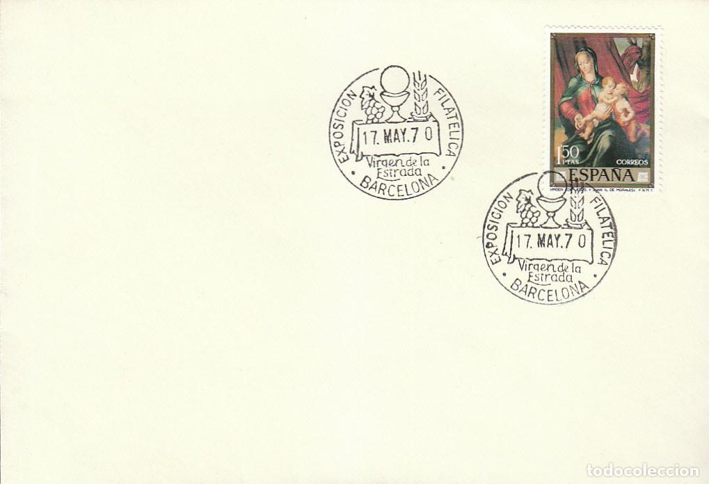 Sellos: A&Ntilde;O 1970, BARCELONA, VIRGEN DE LA ESTRADA