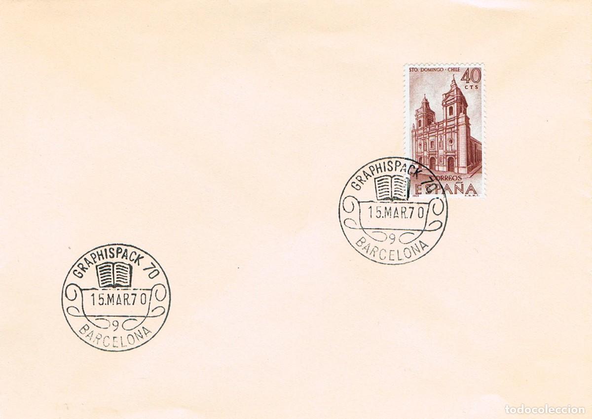 Sellos: A&Ntilde;O 1970, BARCELONA, GRAPHISPACK, SALON DE LAS ARTES GRAFICAS