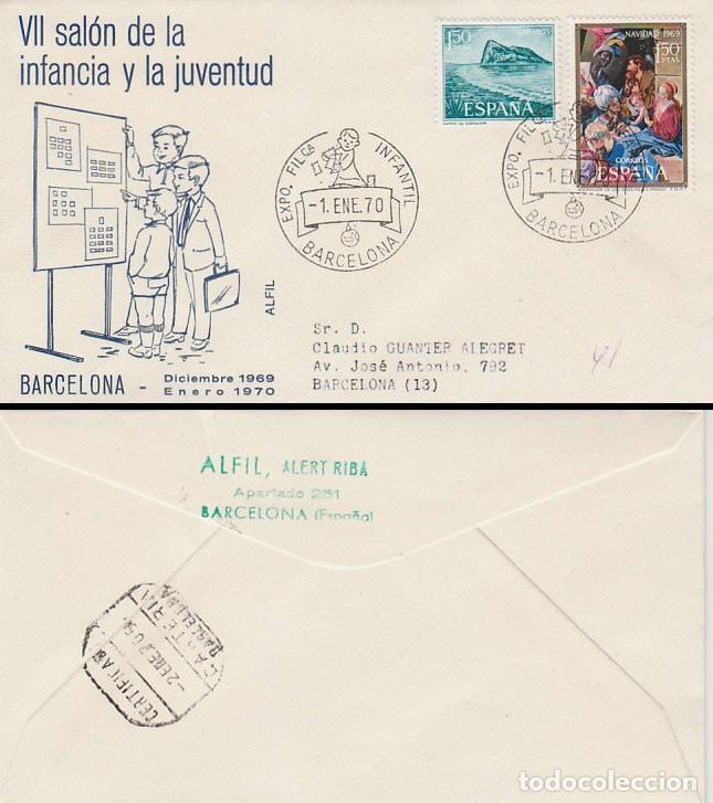 Sellos: A&Ntilde;O 1970, BARCELONA, SALON DE LA INFANCIA