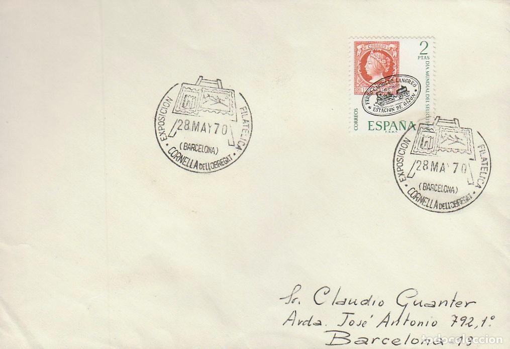 Sellos: A&Ntilde;O 1970, CORNELLA DE LLOBREGAT, EXPOSICION FILATELICA