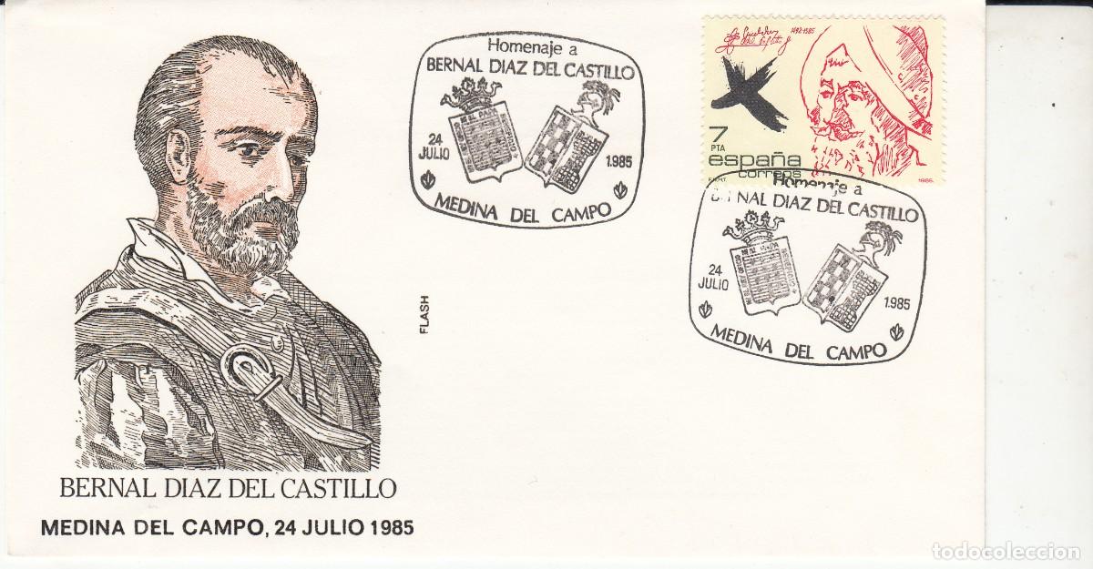 Sellos: MATASELLOS BERNAL DIAZ DEL CASTILLO - MEDINA DEL CAMPO - 1985