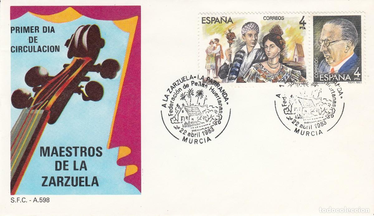 Sellos: MATASELLOS A LA ZARZUELA - PARRANDA - MURCIA - 1983